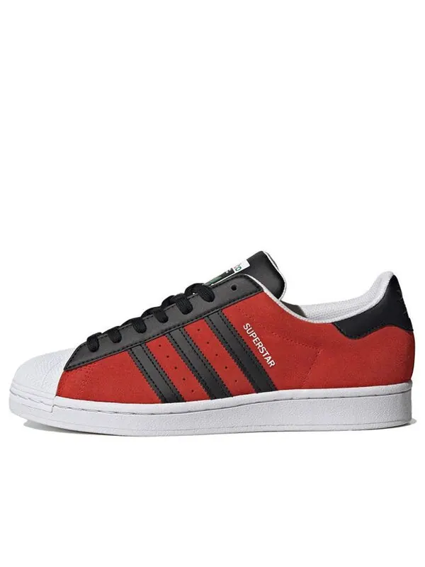 Кроссовки суперзвезда Adidas — изображение 1 из 4, красный