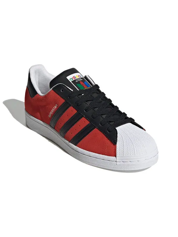 Кроссовки суперзвезда Adidas — изображение 3 из 4, красный
