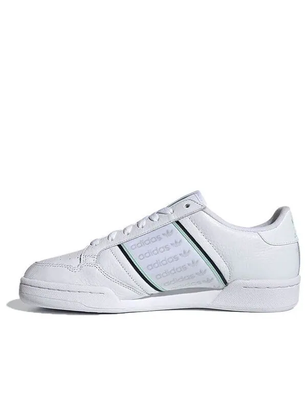 Кроссовки оригинальные континентальные 80 Adidas — изображение 1 из 4, белый/черный/зеленый