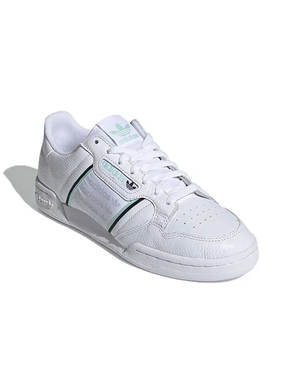 Кроссовки оригинальные континентальные 80 Adidas — изображение 3 из 4, белый/черный/зеленый