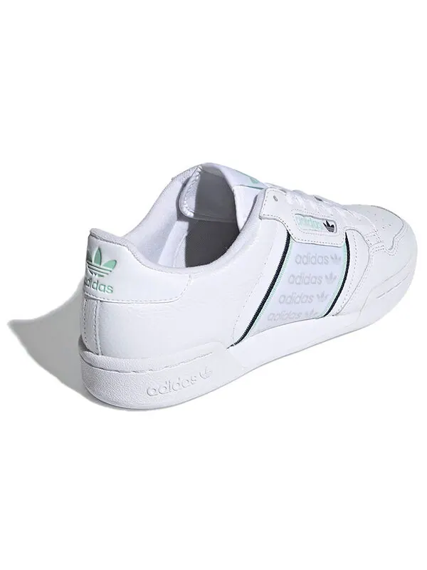 Кроссовки оригинальные континентальные 80 Adidas — изображение 4 из 4, белый/черный/зеленый