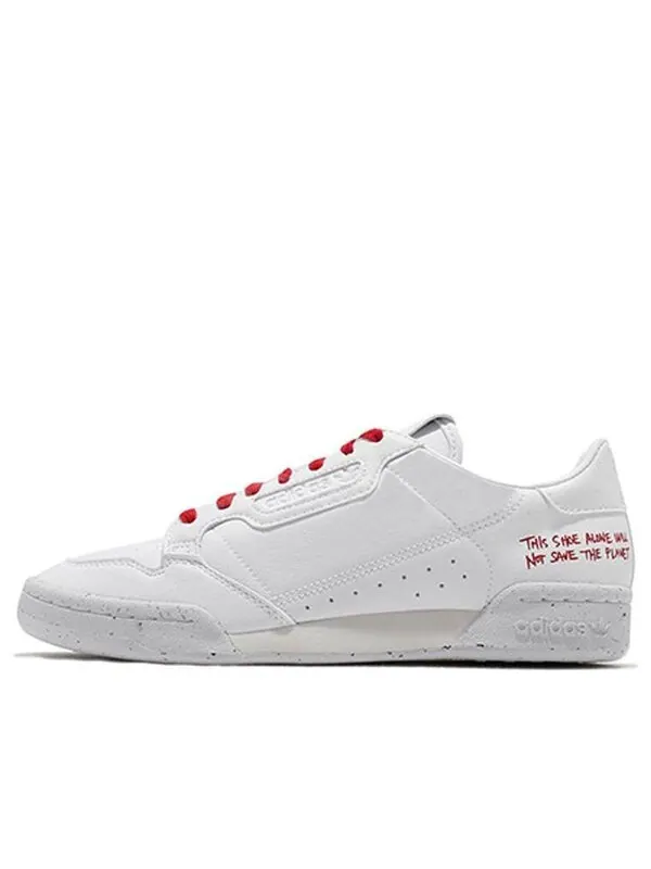 Кроссовки континентальные 80 Adidas — изображение 1 из 4, белый/красный
