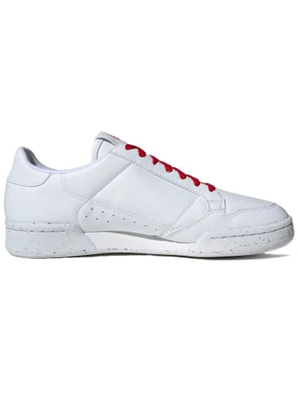 Кроссовки континентальные 80 Adidas — изображение 2 из 4, белый/красный