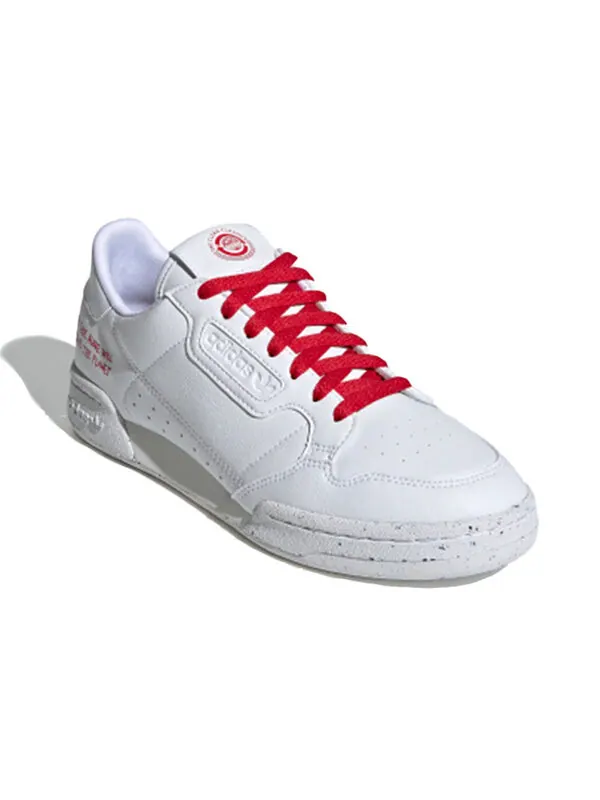 Кроссовки континентальные 80 Adidas — изображение 3 из 4, белый/красный