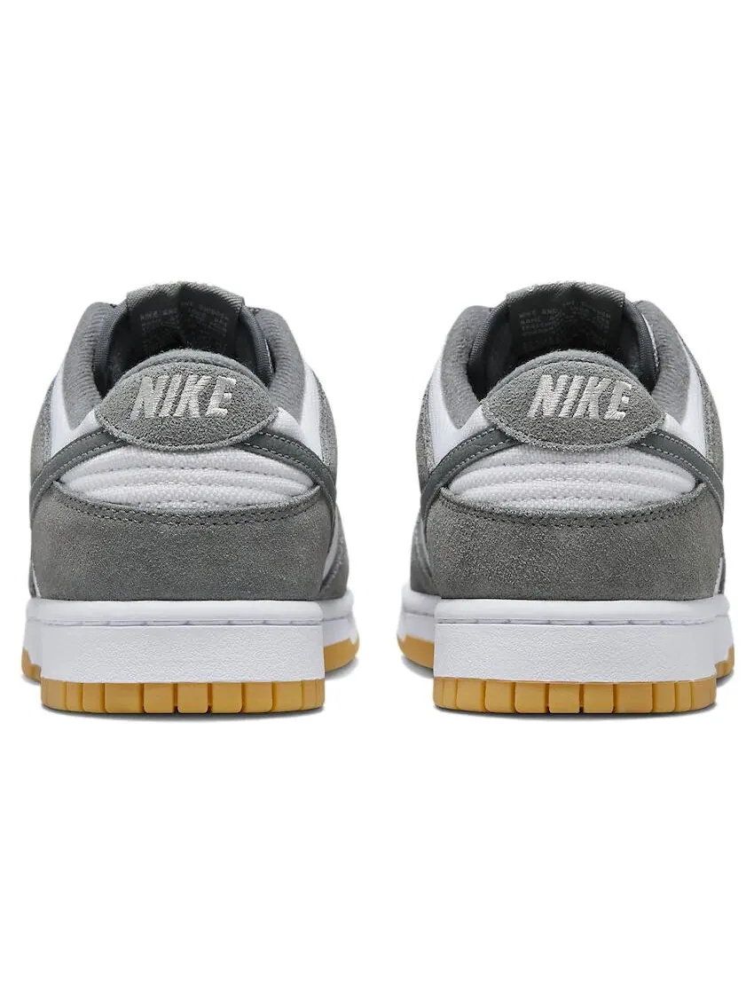 Мужские кроссовки для скейтбординга Nike Dunk Low — изображение 5 из 6, белый/серый