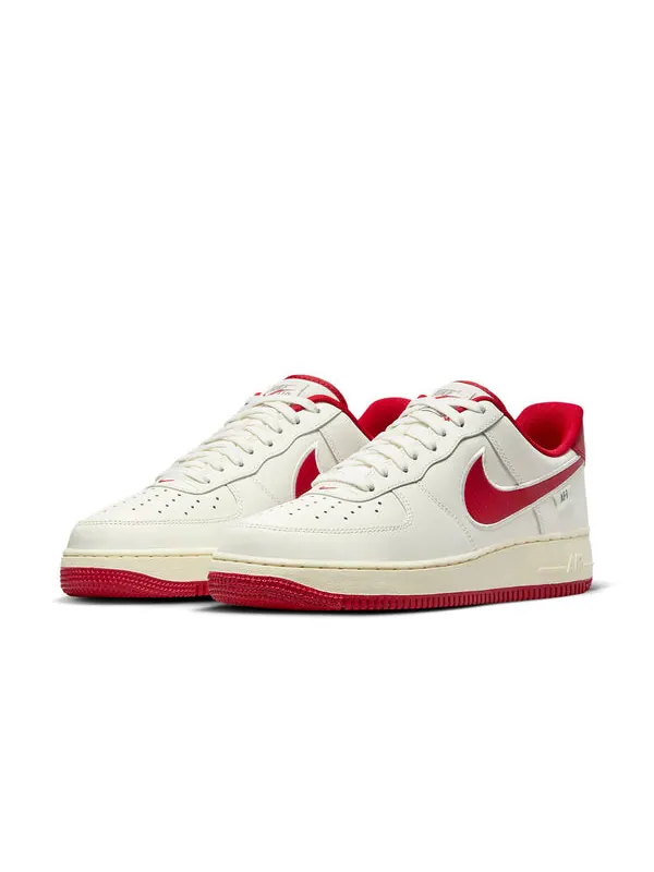 Кроссовки air force 1 низкие Nike — изображение 2 из 4, белый/красный