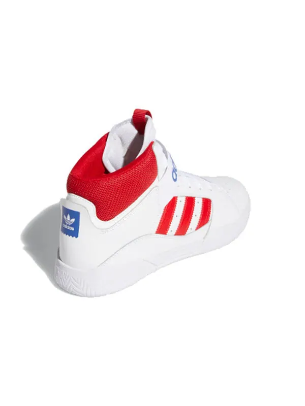 Кроссовки оригинал vrx mid Adidas — изображение 3 из 4, белый/красный