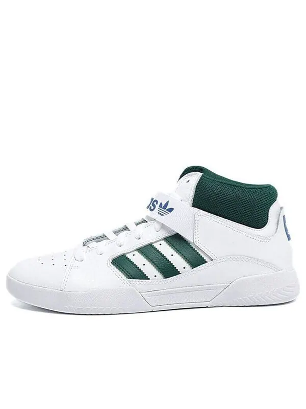 Кроссовки оригинал vrx mid Adidas — изображение 1 из 4, белый/зеленый