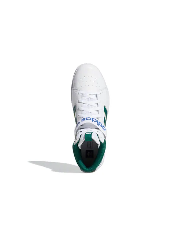 Кроссовки оригинал vrx mid Adidas — изображение 4 из 4, белый/зеленый