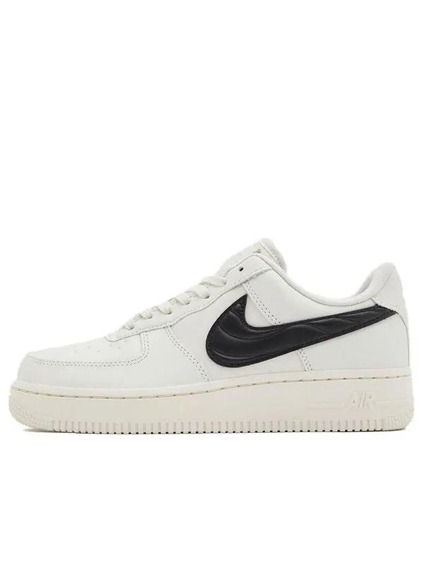 Кроссовки air force 1 '07 quilted swoosh 'beige black' Nike — изображение 1 из 4, бежевый/бежевый/черный