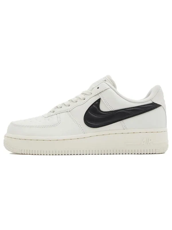 Кроссовки air force 1 '07 quilted swoosh 'beige black' Nike — изображение 2 из 4, бежевый/бежевый/черный