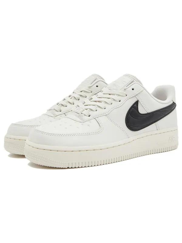 Кроссовки air force 1 '07 quilted swoosh 'beige black' Nike — изображение 3 из 4, бежевый/бежевый/черный