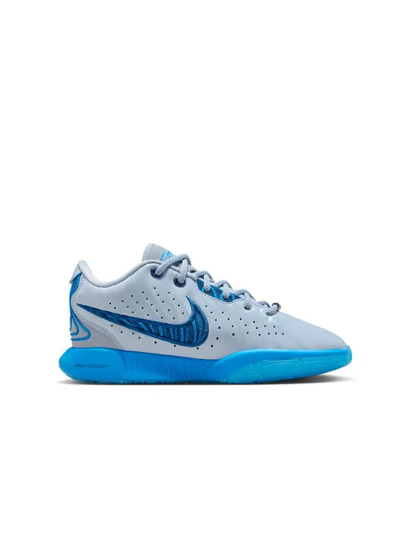 Кроссовки леброн 21 Nike — изображение 2 из 4, серый/синий