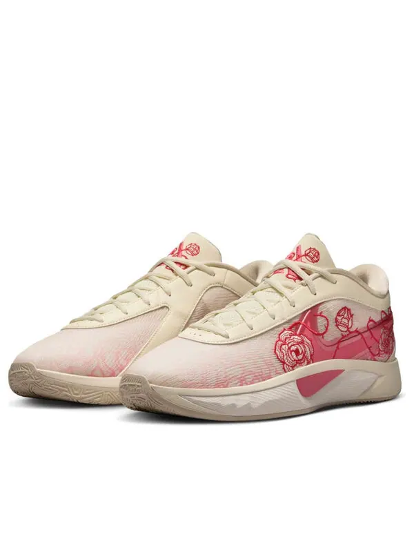Кроссовки zoom freak 6 ep 'coconut milk aster pink' Nike — изображение 2 из 4, красный/розовый