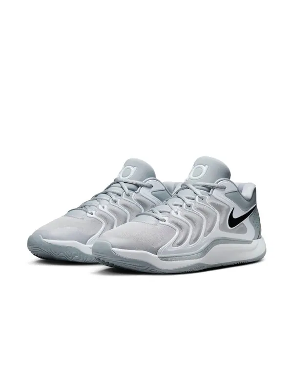 Кроссовки кд 17 тб Nike — изображение 3 из 4, серый/белый/черный