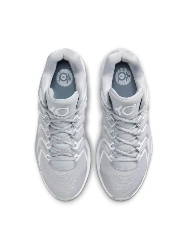 Кроссовки кд 17 тб Nike — изображение 4 из 4, серый/белый/черный