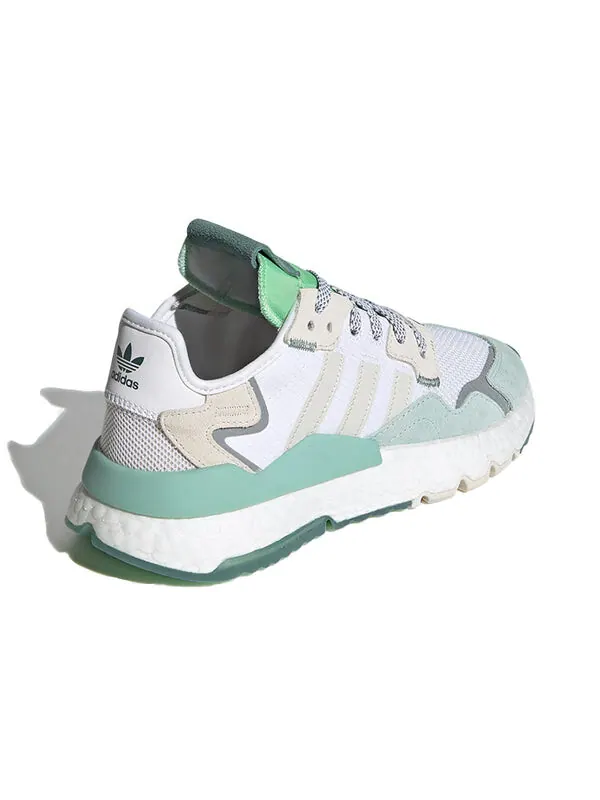 Кроссовки ночные джоггеры Adidas — изображение 4 из 4, белый