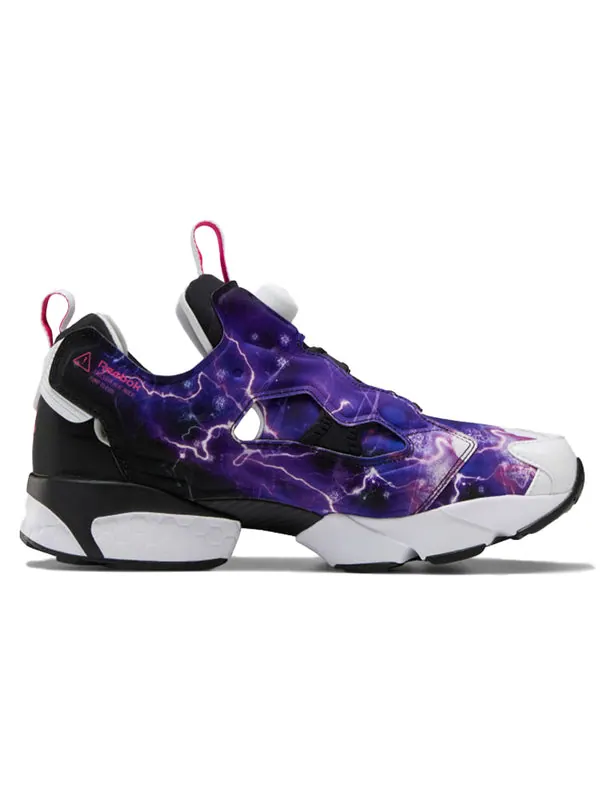 Кроссовки instapump fury og 'legion of fury - ayanna air' Reebok — изображение 2 из 4, белый, фиолетовый