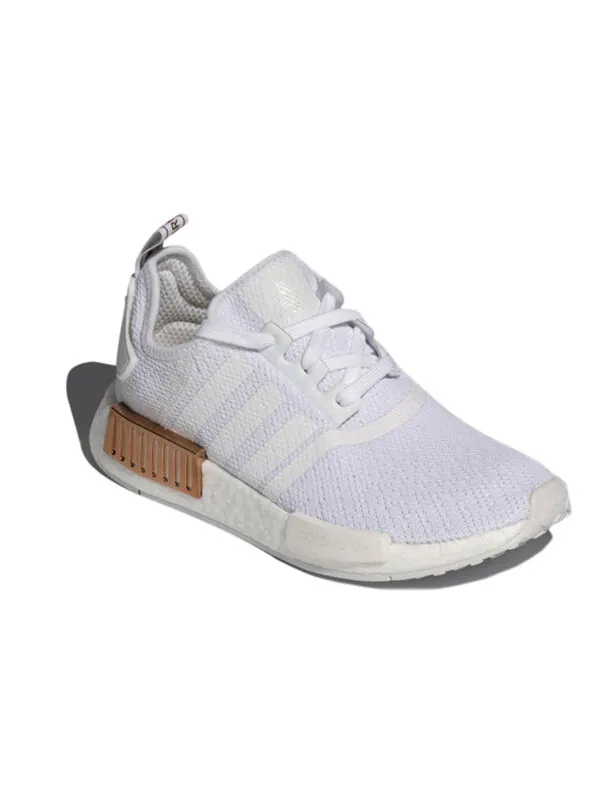 Кроссовки nmd_r1 Adidas — изображение 3 из 4, белый