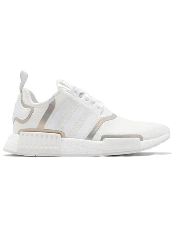 Кроссовки nmd_r1 Adidas — изображение 2 из 4, белый