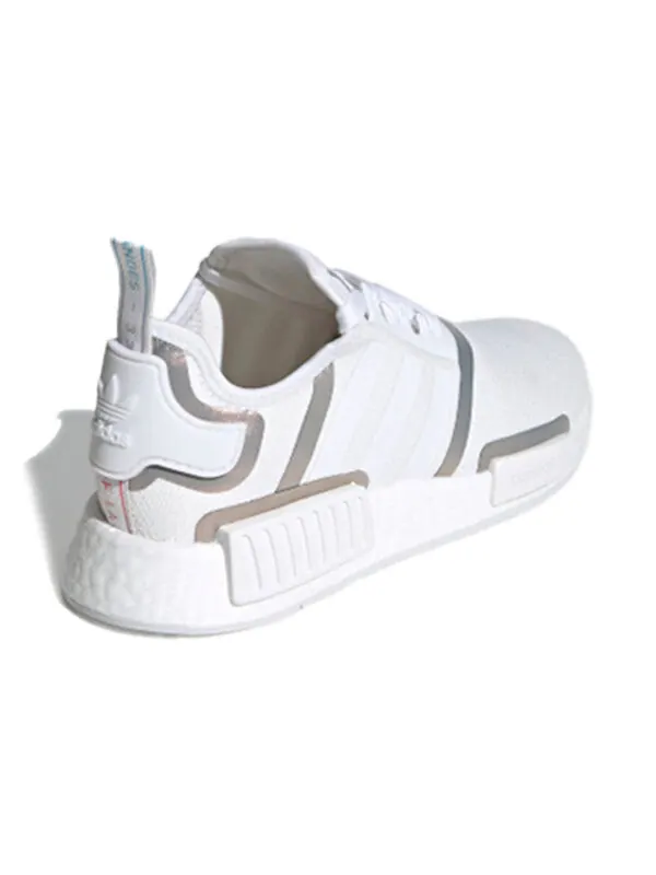 Кроссовки nmd_r1 Adidas — изображение 4 из 4, белый