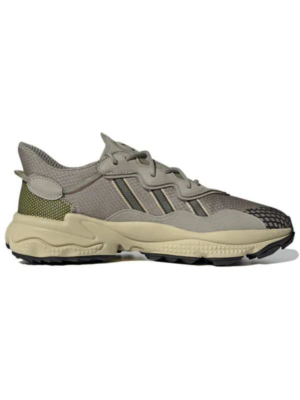 Кроссовки оригиналы ozweego Adidas — изображение 2 из 4, серый/черный/коричневый