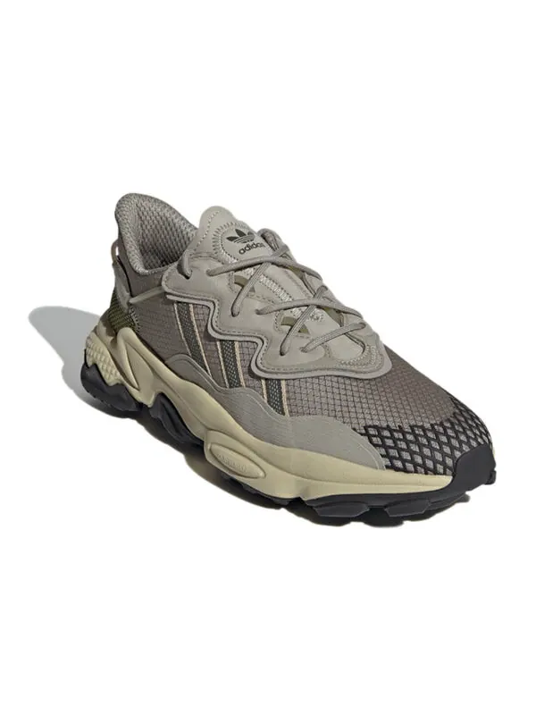 Кроссовки оригиналы ozweego Adidas — изображение 3 из 4, серый/черный/коричневый