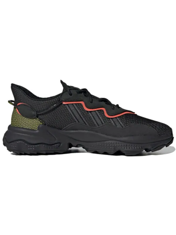 Кроссовки ozweego tr Adidas — изображение 2 из 4, черный/оранжевый
