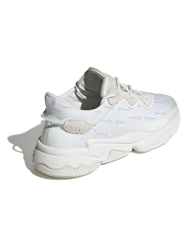 Кроссовки оригиналы ozweego Adidas — изображение 4 из 4, белый/зеленый