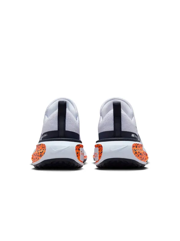 Кроссовки zoomx invincible run 3 electric pack Nike — изображение 4 из 4, белый/черный/оранжевый