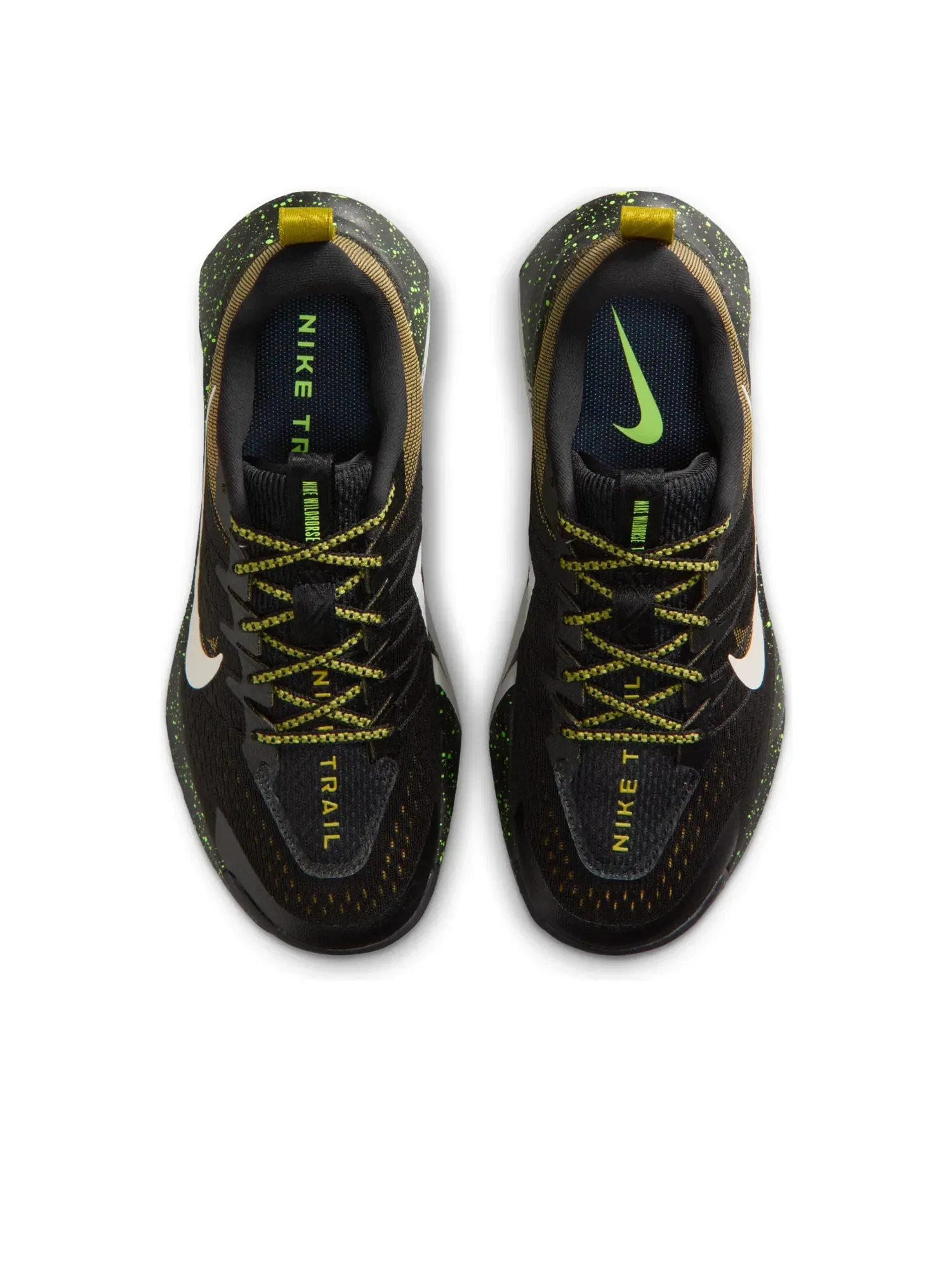 Женские кроссовки для бега с шнуровкой Wildhorse 10 Nike — изображение 3 из 7, черный