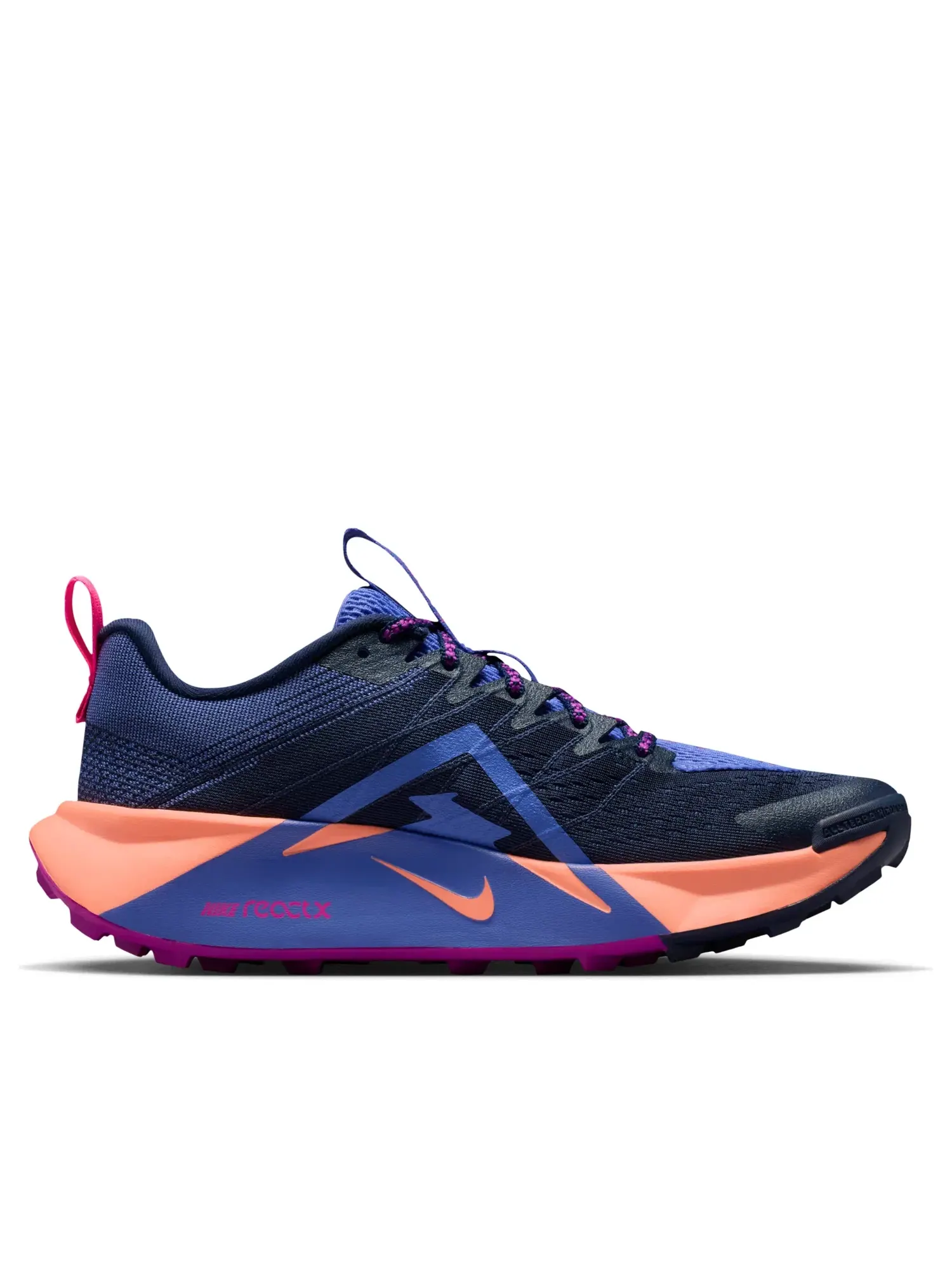 Женские кроссовки для бега с шнуровкой Nike Wildhorse 10 — изображение 2 из 7, темно-синий
