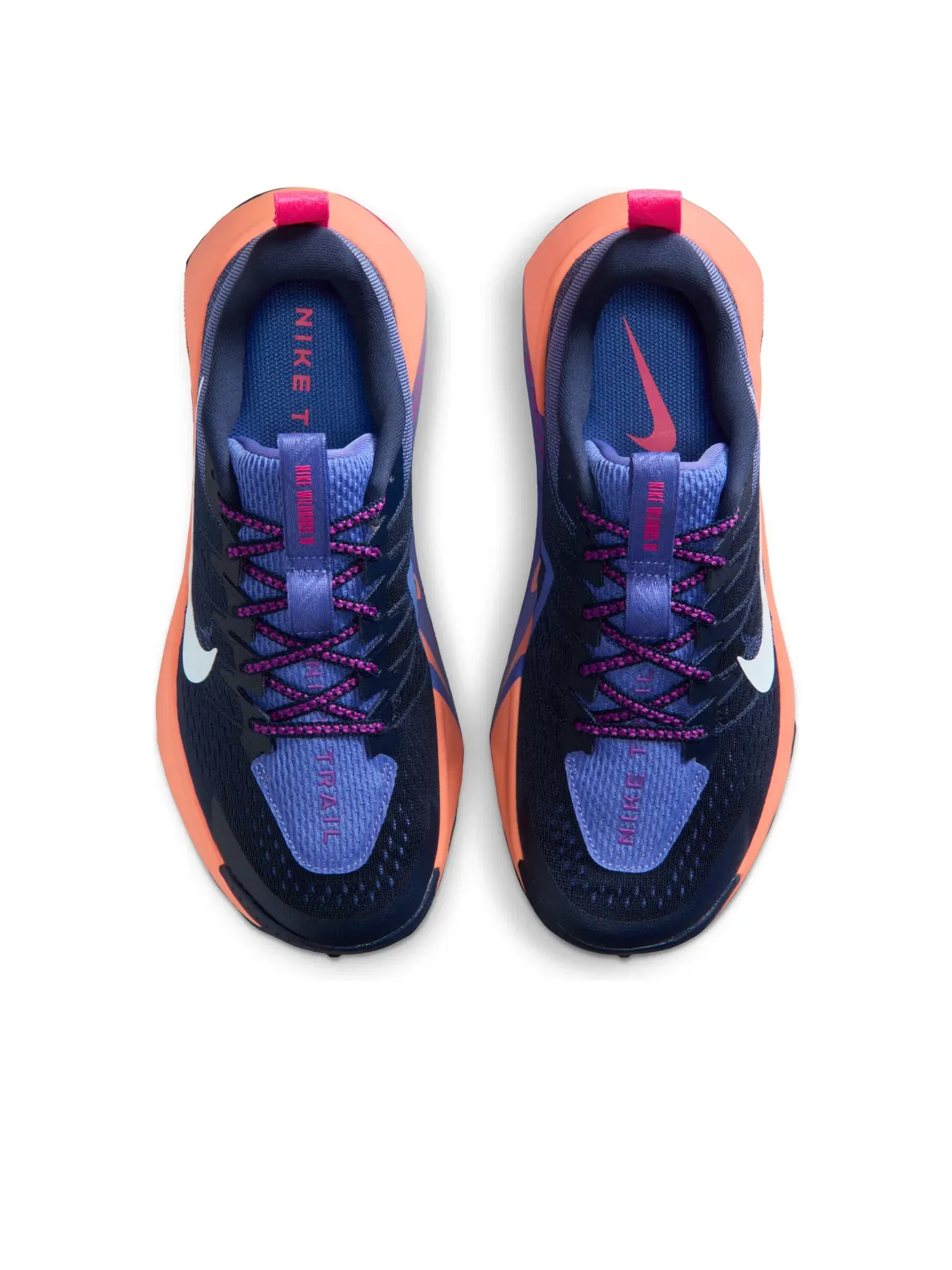 Женские кроссовки для бега с шнуровкой Nike Wildhorse 10 — изображение 3 из 7, темно-синий