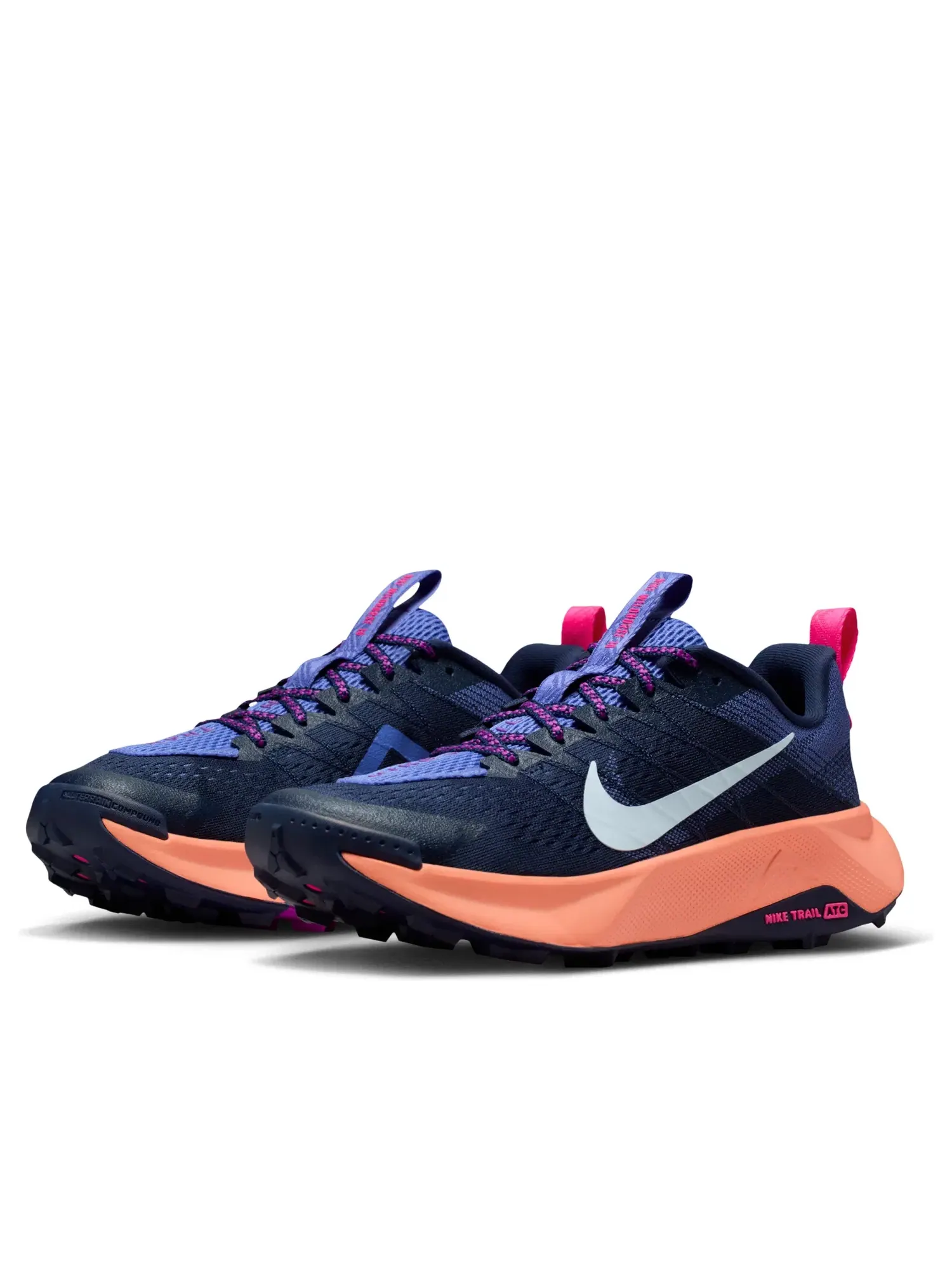Женские кроссовки для бега с шнуровкой Nike Wildhorse 10 — изображение 5 из 7, темно-синий