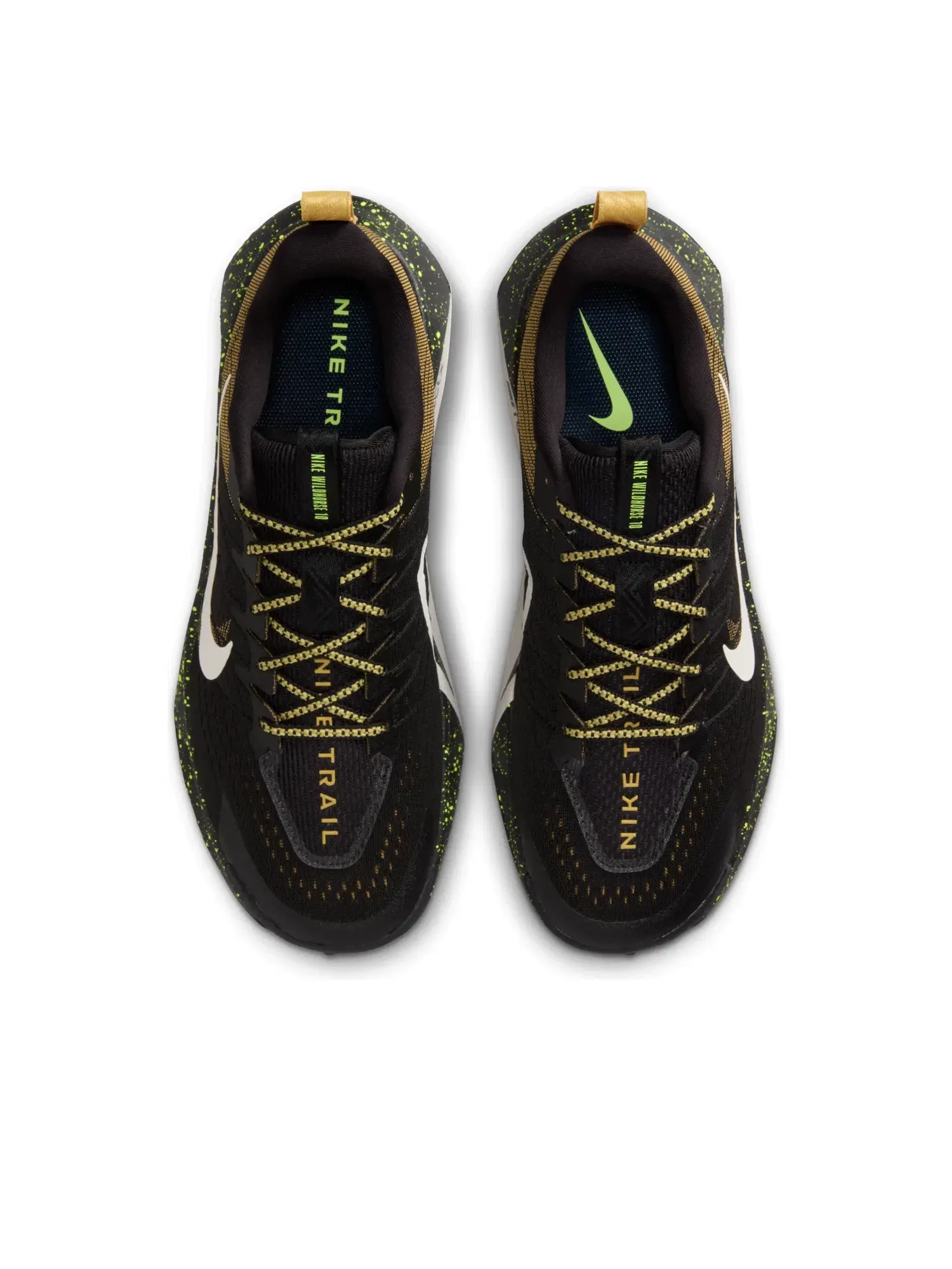 Мужские кроссовки для бега с шнуровкой Wildhorse 10 Nike — изображение 2 из 7, черный