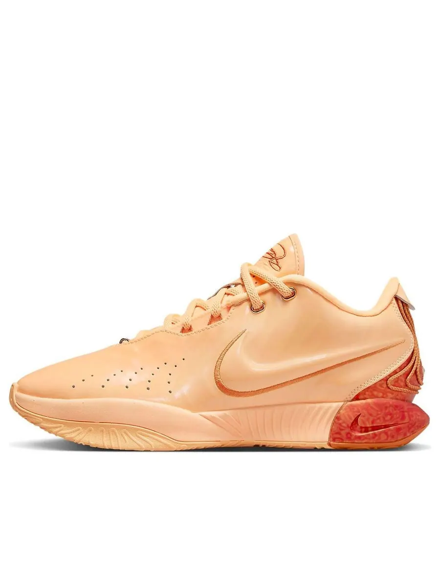 Кроссовки Nike LeBron 21 'Melon Tint' — изображение 1 из 5, оранжевый