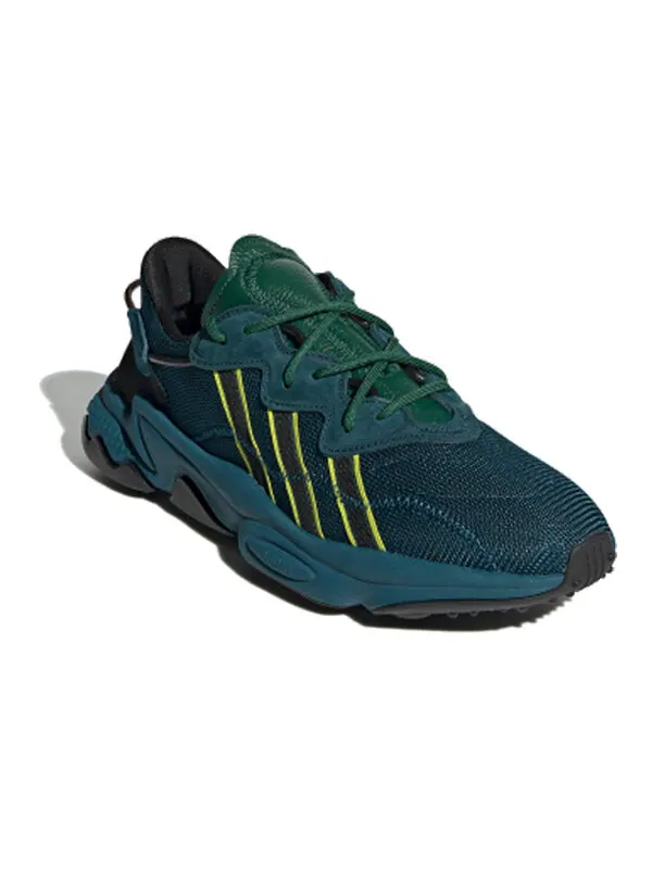 Кроссовки pusha tx ozweego Adidas — изображение 2 из 4, зеленый