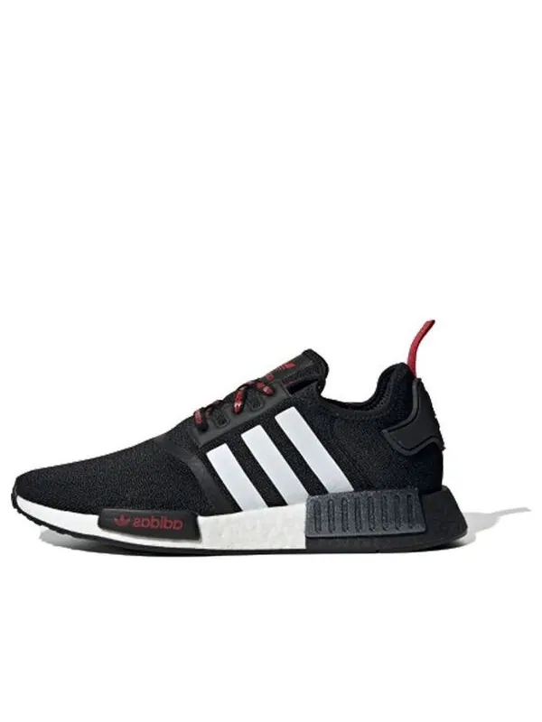 Кроссовки nmd_r1 stlt primeknit Adidas — изображение 1 из 4, черный