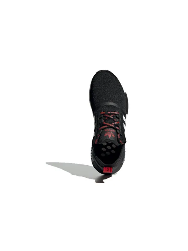 Кроссовки nmd_r1 stlt primeknit Adidas — изображение 4 из 4, черный