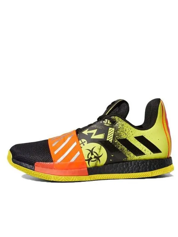 Кроссовки Harden Vol. 3 Adidas — изображение 1 из 4, черный/желтый/красный
