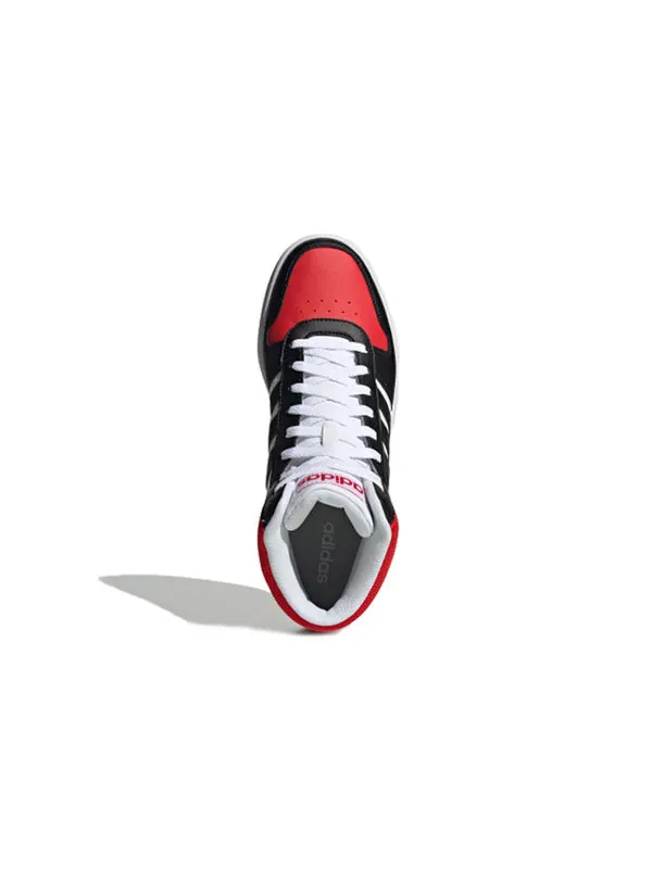 Кроссовки neo hoops 2.0 средние Adidas — изображение 4 из 4, черный/красный