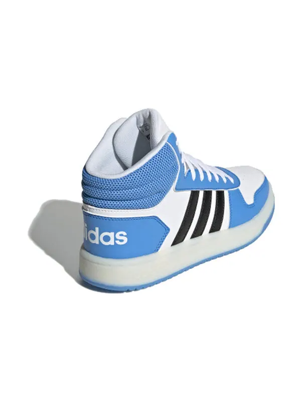 Кроссовки neo hoops 2.0 средние Adidas — изображение 3 из 4, синий/белый/черный