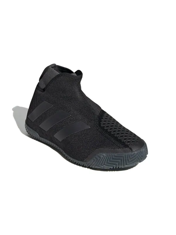 Кроссовки stycon laceless clay court 'core black' Adidas — изображение 3 из 4, черный