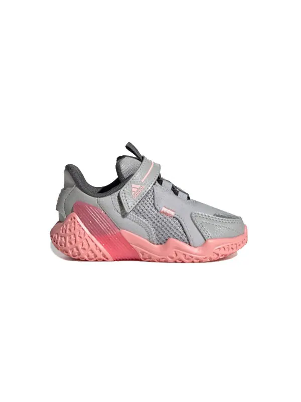 Кроссовки 4uture rnr el i Adidas — изображение 2 из 4, серый/розовый