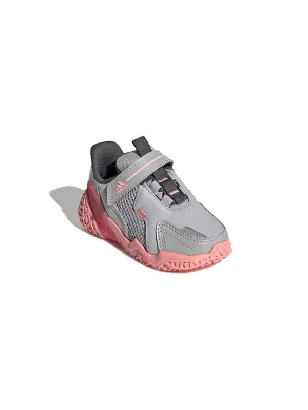 Кроссовки 4uture rnr el i Adidas — изображение 3 из 4, серый/розовый