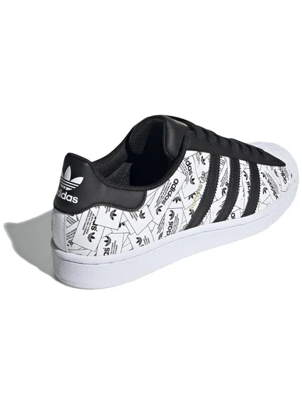 Кроссовки суперзвезда Adidas — изображение 3 из 4, белый/черный