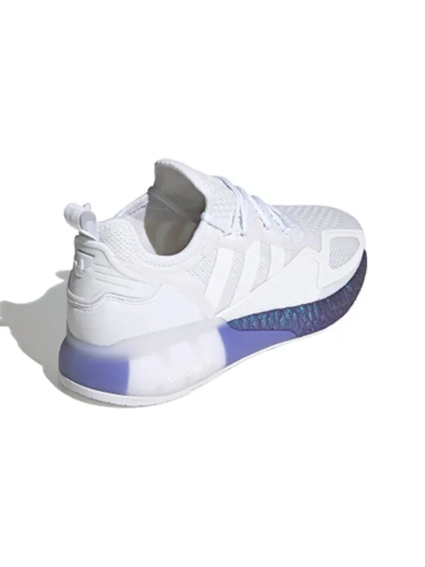 Кроссовки zx 2k boost Adidas — изображение 3 из 4, белый/фиолетовый
