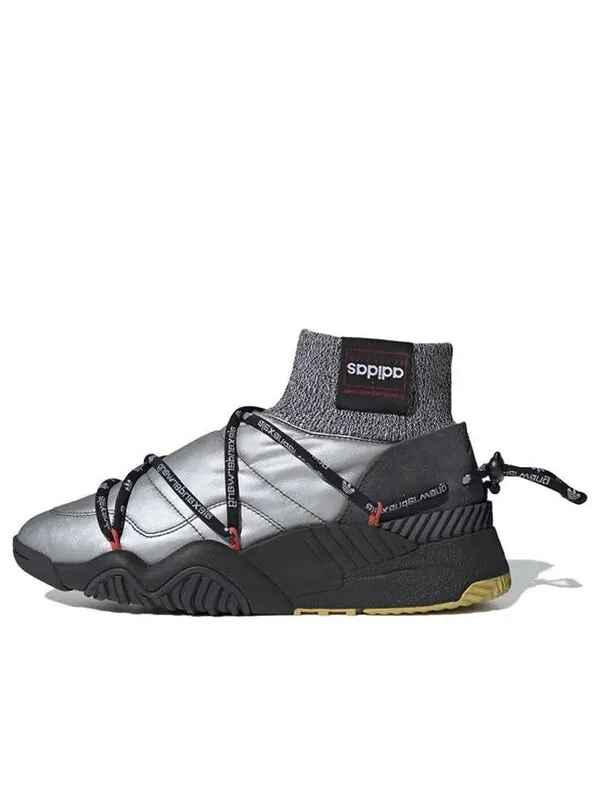 Кроссовки alexander wang x puff trainer Adidas — изображение 1 из 4, серебряный