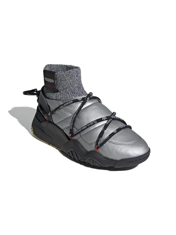 Кроссовки alexander wang x puff trainer Adidas — изображение 2 из 4, серебряный