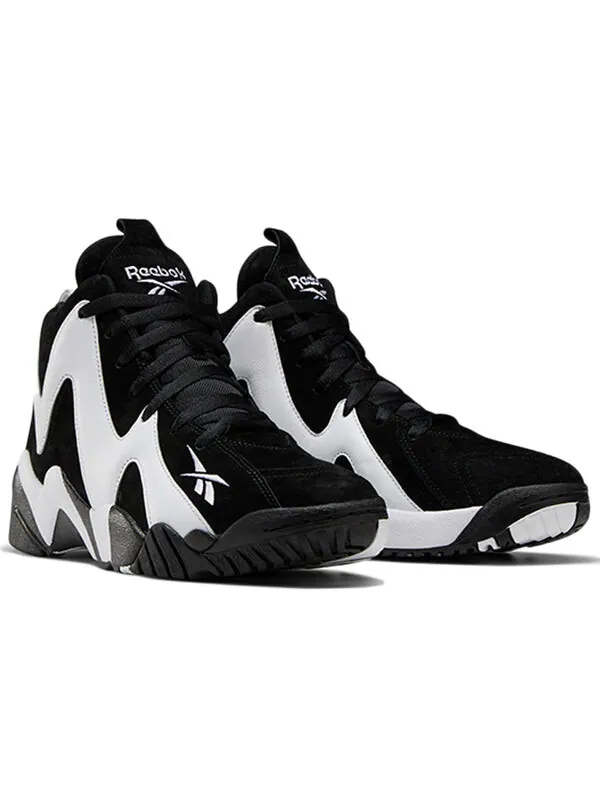 Кроссовки hurrikaze 2 og retro 'black white' 2020 Reebok — изображение 3 из 4, черный